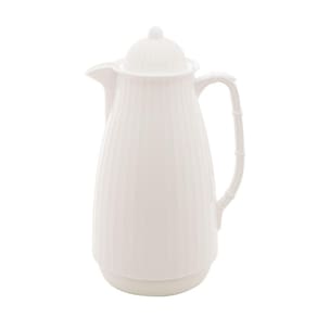 Garrafa Termica De Plastico Bambu Branca 1L