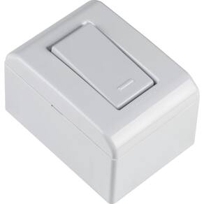 Caixa de Sobrepor com 1 Interrup Simples 10A 250V