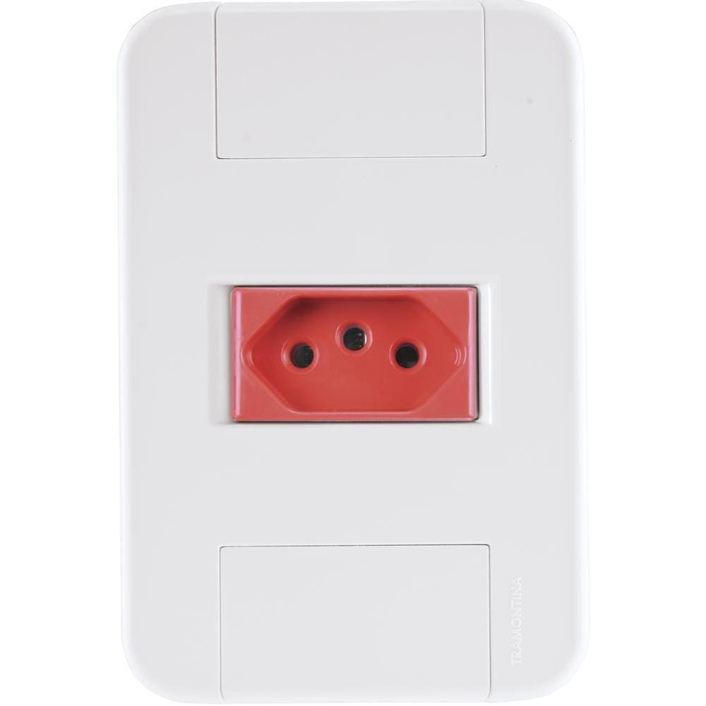 Conj 4x2 1 Tomada 2p+t 20 A 250 V Tramontina Tablet