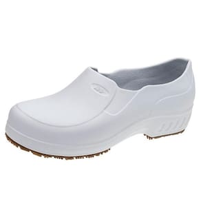Sapato de Segurança Flex Clean Marluvas Cabedal em Eva Branco 34