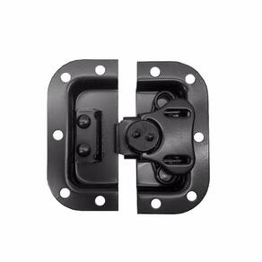 Kit 8 Fecho Borboleta Preta Para Case 8 X 8 Cm Yr2302 Black