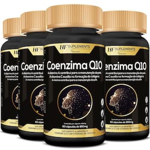 Kit 4 Coenzima Q10 Vitamin Complex 850 Mg 60 Caps Hf