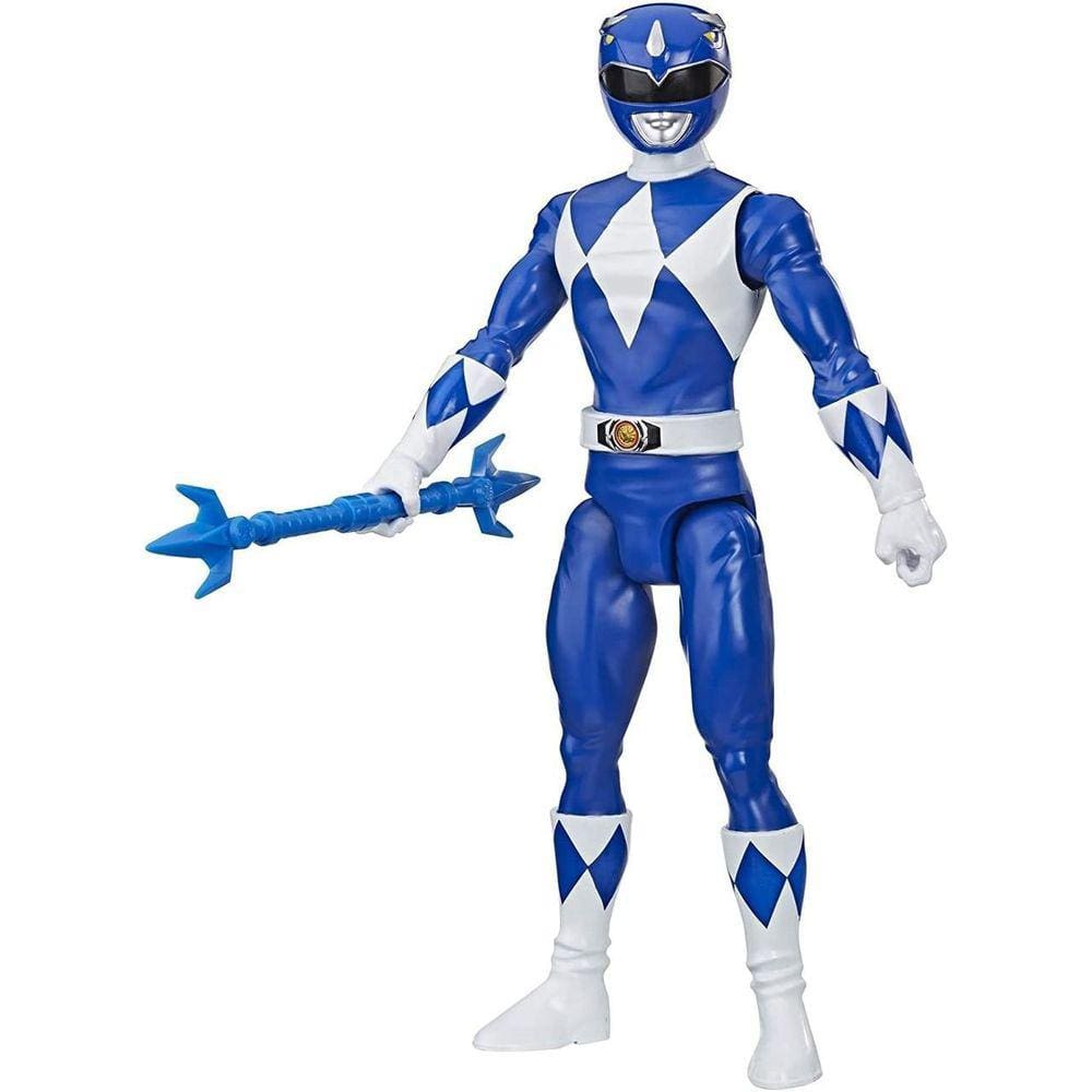 Boneco Power Rangers Clássico 28Cm Ranger Azul - Hasbro