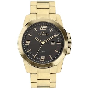 Relógio Masculino Technos Casual Racer Dourado 2115Mnzs/4P