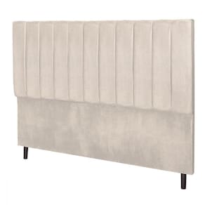 Cabeceira Solteiro Leblon 94cm Cama Box 88cm Cor Creme
