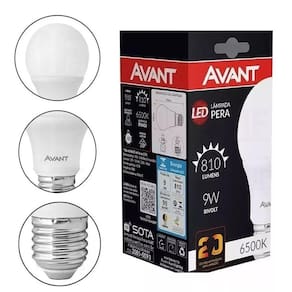 Lâmpada Led 9w Bulbo Soquete E27 Bivolt Casa Comércio