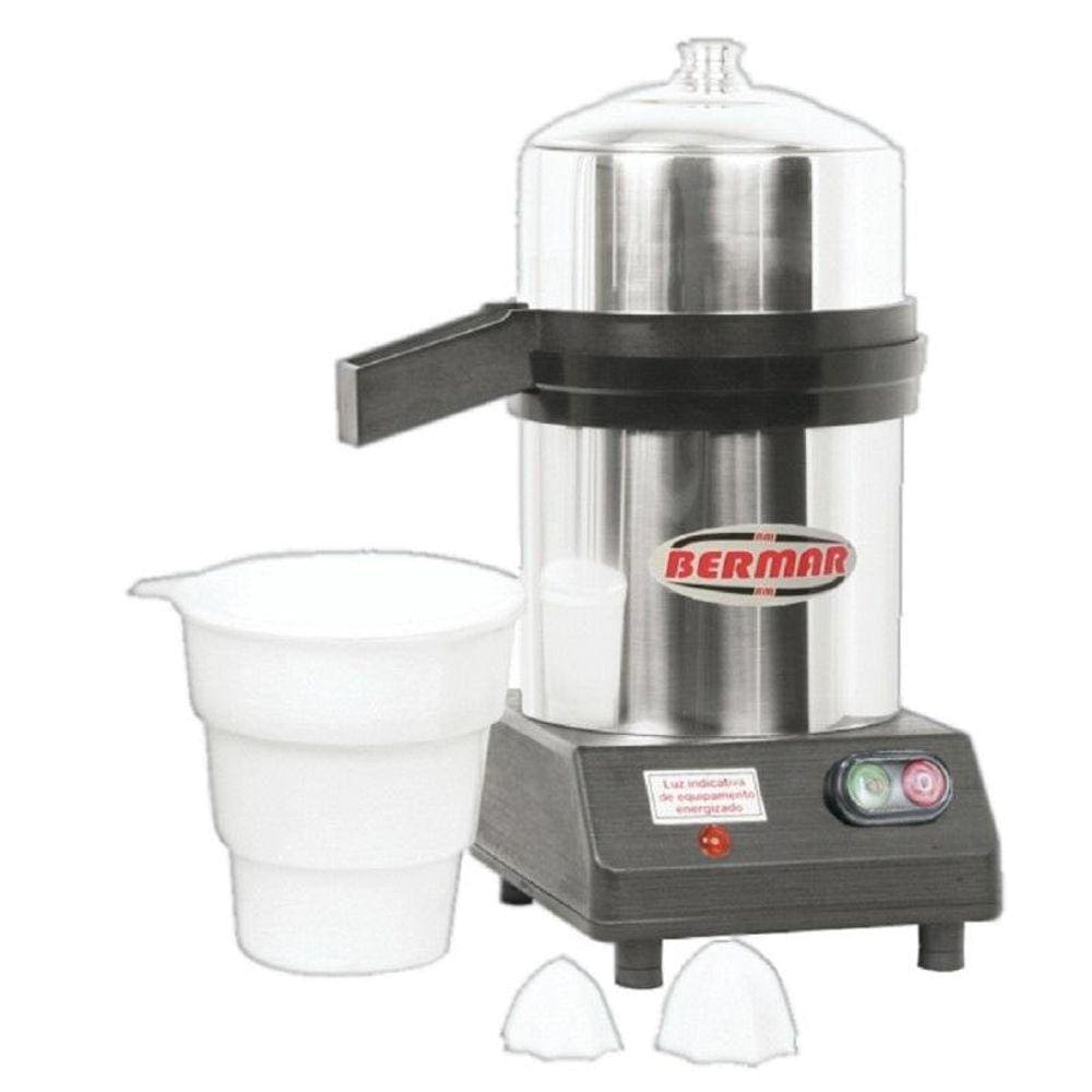 Extrator De Suco Inox Bm79 Super 830W Bermar Bivolt
