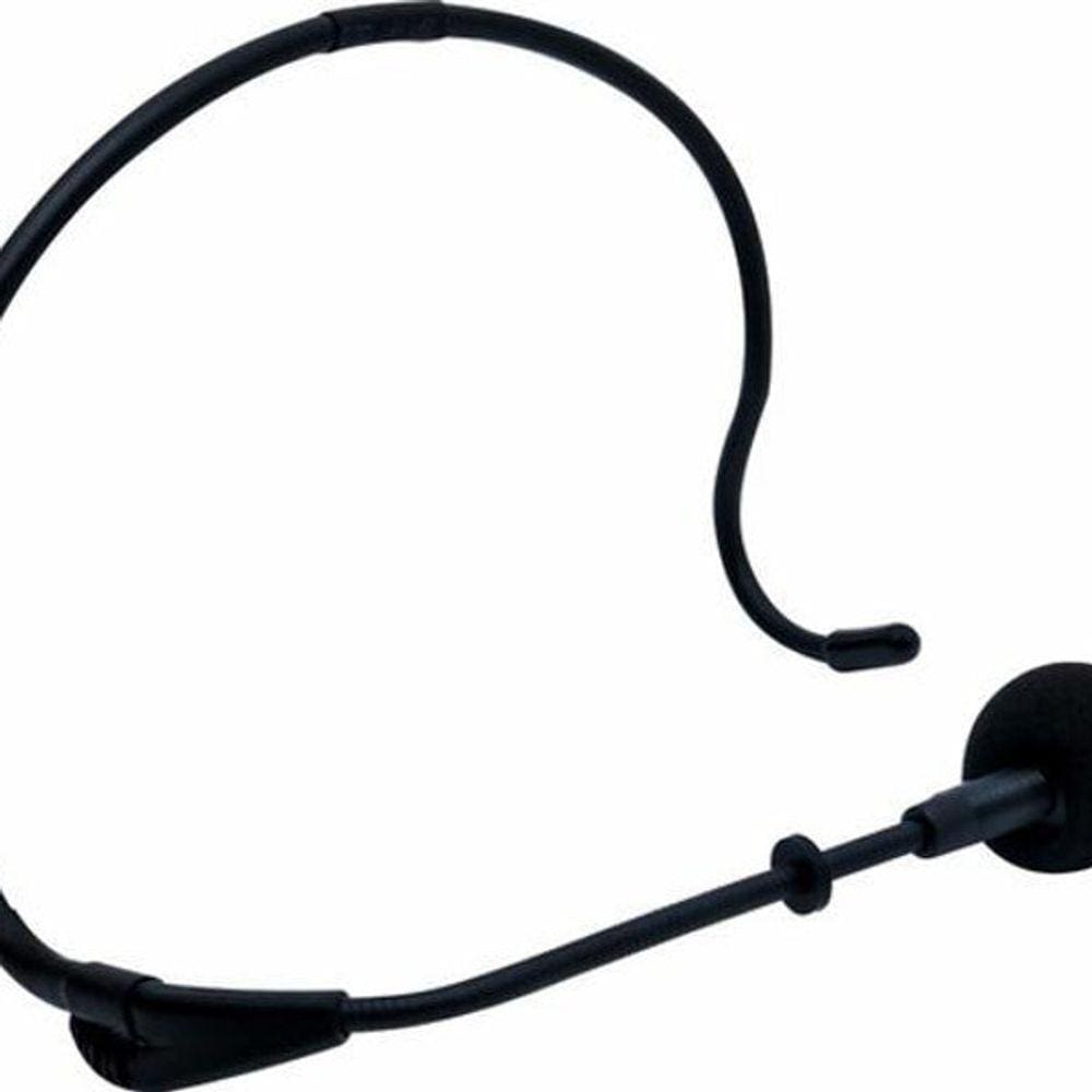 Microfone Com Fio Headset Auricular P2/P10 Preto Hm20 Yoga