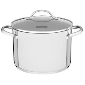 Caldeirão Tramontina Indução Aço Inox 20Cm 4,6L Fundo Triplo
