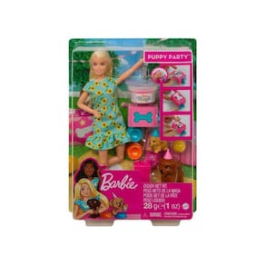 Boneca Barbie Sisters & Pets - Aniversário Do Cachorrinho