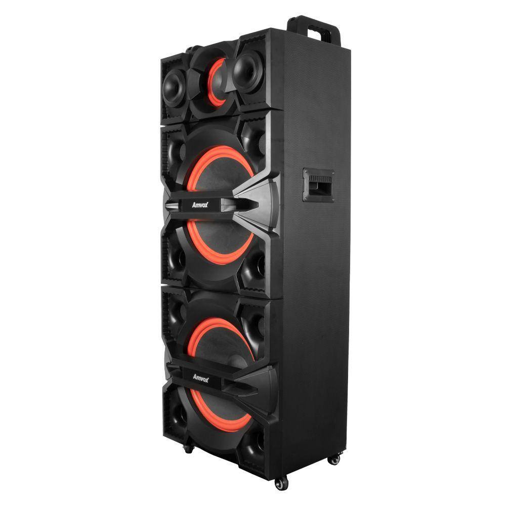 Caixa Amplificada Aca 2500 Amvox Terremoto Black Friday Vale Pix 