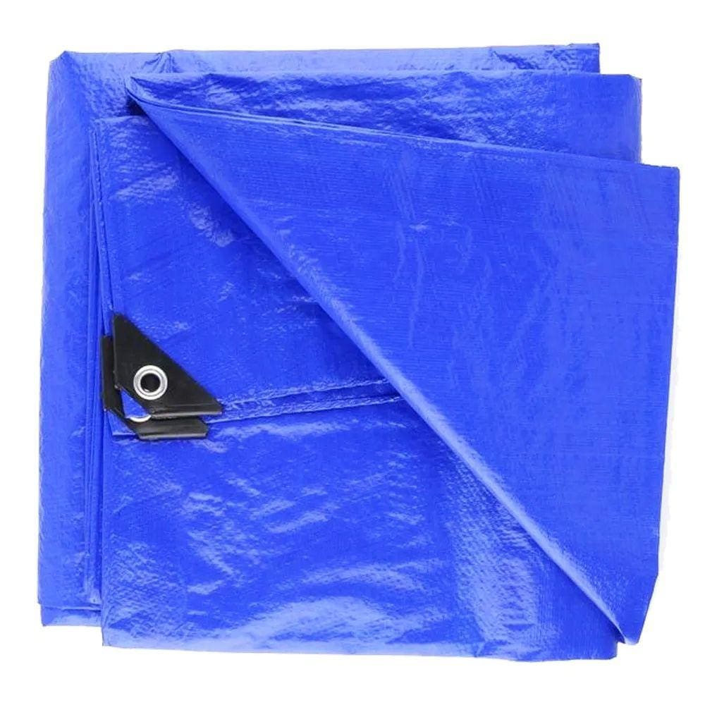 Lona 7x6m Impermeável com Proteção UV 75g Azul Starfer
