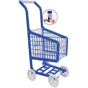 Brinquedos De Meninas Carrinho De Compras Supermercado Brinquedo Infantil Plástico Resistente Grande Lev-Pag Elka