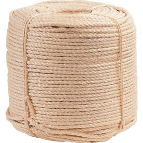 Corda De Sisal 6Mm Torcida 3 Pernas 220 M Vonder