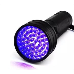 Lanterna Uv 21 Leds Ultra Violeta - Dinheiro Falso Luz Negra