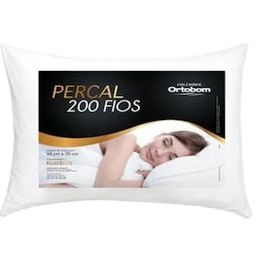 Kit 4 Travesseiros Ortobom Otimo Custo Algodão 200 Fios