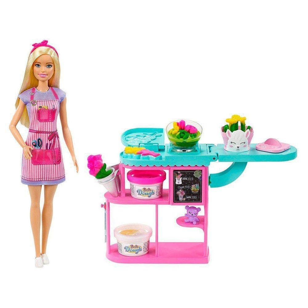 Boneca Barbie Profissões Cabeleireira GTW36 - Mattel - Lojas Quero