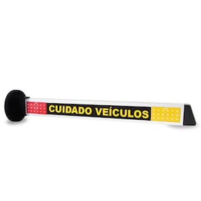 Sinalizador De Garagem Led Slim Bivolt Sonoro
