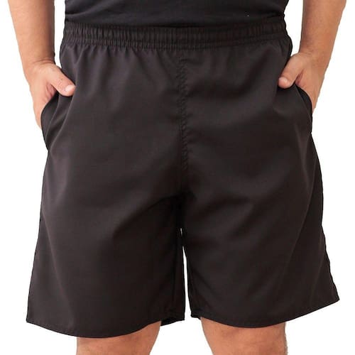 Short Bermuda Tactel Liso Lisa Masculina Casual Black Bear Menor preço em Short Bermuda Tactel Liso Lisa Masculina Casual Black Bear