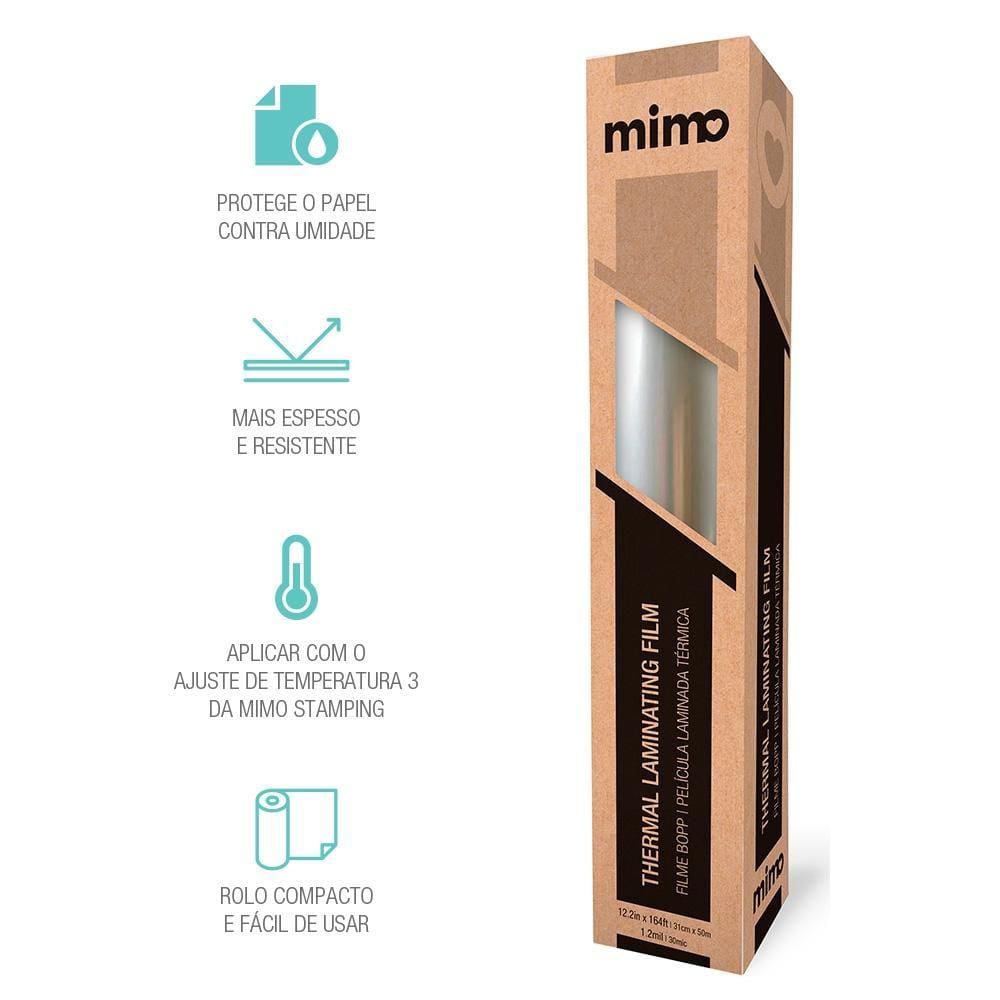 Filme BOPP Brilho Mimo - 31 cm x 50 m - 30 mic