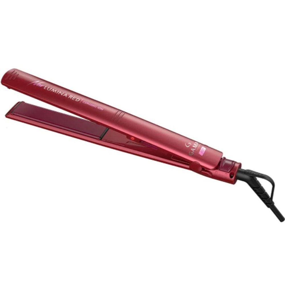 prancha gama italy new lumina red ceramic ion - bivolt - garantia:6 meses voltagem:bivolt alimentacao:energia eletrica  cor:vermelho