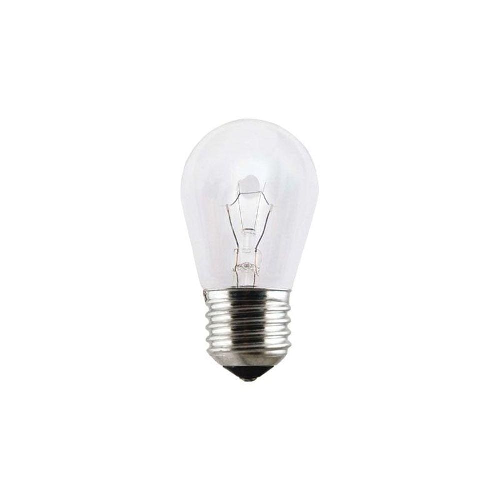 Lâmpada Incandescente Taschibra PS45 para Fogão e Geladeira 40W E27 2700K Luz Amarela 127V