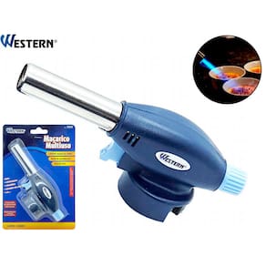 Maçarico Multiuso Culinária Artesanato 16cm Western