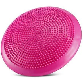 Disco Equilíbrio Inflável Balance Cushion 33cm Bomba Rosa