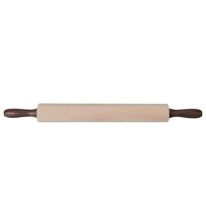 Rolo De Massa Madeira Pizza Pastel Cabo Giratório 40Cm Eppi