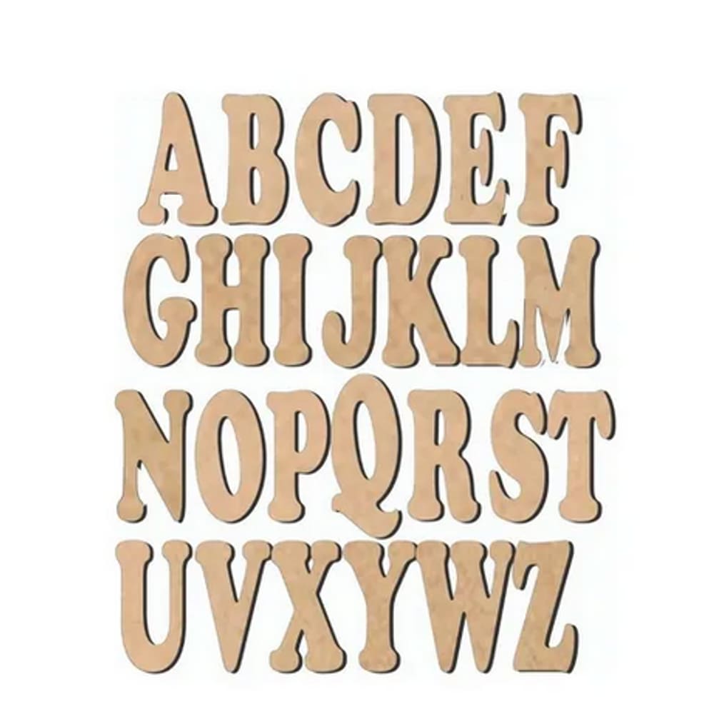 Todas as letras do alfabeto personalizadas Casas Bahia