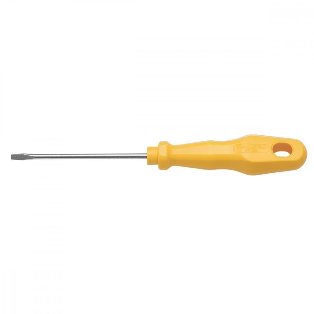 Chave de Fenda Tramontina Yellow com Ponta Chata 1/8x3´´