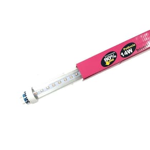 Lâmpada De Led Skrw Tubular T-8 14w Rosa 90cm