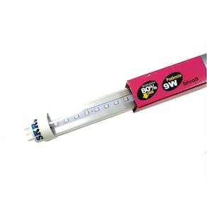 Lâmpada De Led Skrw Tubular T-8 9w Rosa 60cm