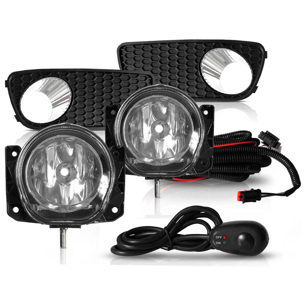 Kit farol auxiliar Milha Palio Celebration 2008 a 2012 Bmu