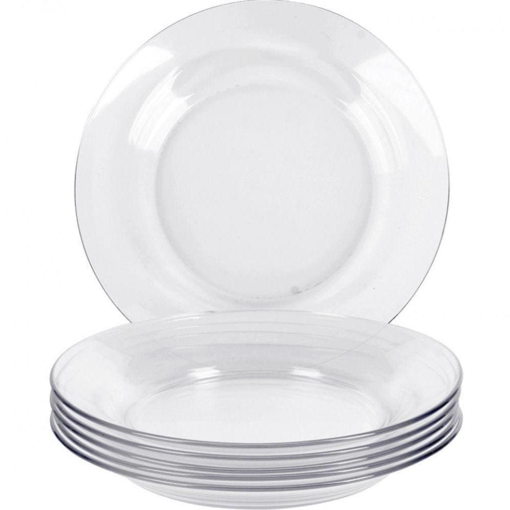Conjunto de Pratos Fundos Astral 24 Peças Duralex