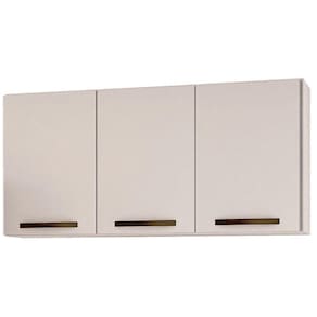 Armário Aéreo 3 Portas Valência Sallêto Branco
