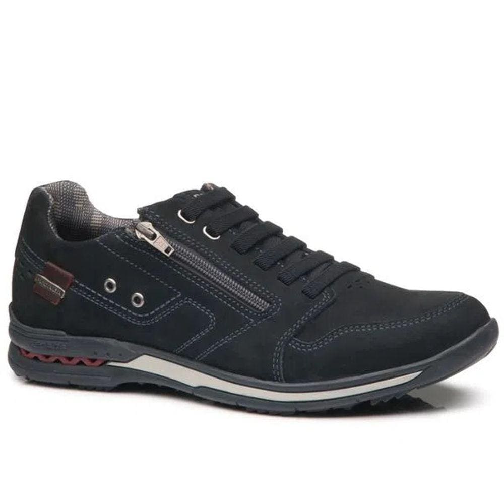 Sapatenis Masculino Casual Couro Amortech Pegada 114858