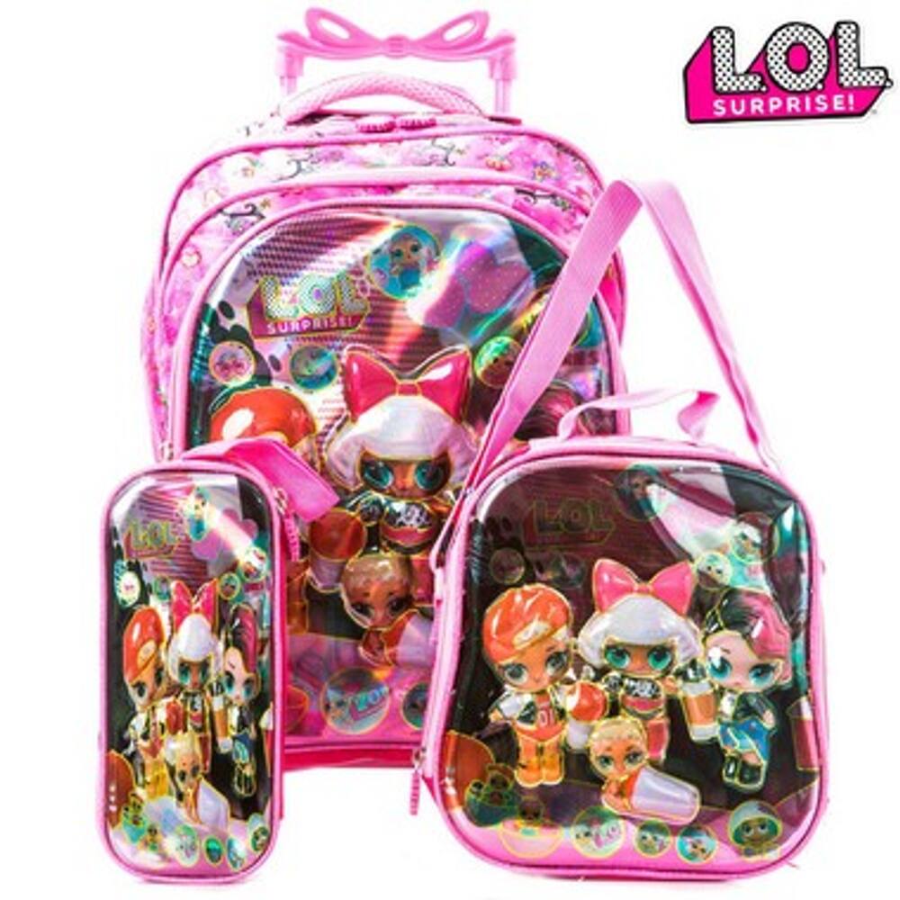 Mochila Infantil Rodinha Estojo Box + Lancheira Lol Surprise em Promoção |  Ofertas na Americanas