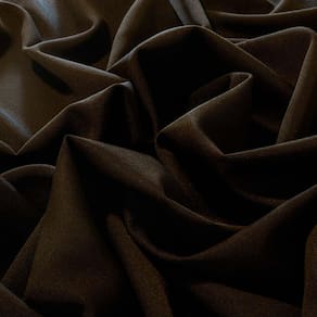 5 Metros Tecido Gabardine Liso Two Way Marrom Com Elastano