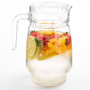 Jarra 1,5L De Vidro Transparente Com Tampa Modelo Riviera