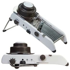 Mandoline Fatiador Profissional 18 Tipos De Corte Aço Inox