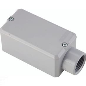 Condulete fixo 1" tipo "E" - com tampa / rosca BSP / com pintura eletrostática a pó Tramontina