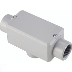 Condulete fixo 3/4" tipo "TB" - com tampa / rosca BSP / com pintura eletrostática a pó Tramontina