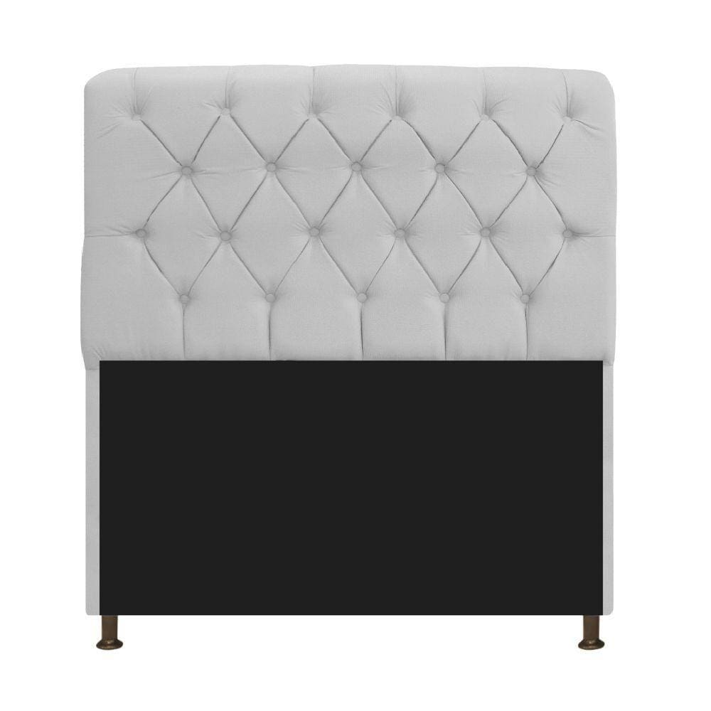 Cabeceira Estofada Lady 160cm Solteiro c/ Capitone Corano