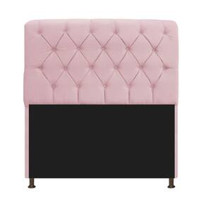 Cabeceira Estofada Lady 160cm Solteiro c/ Capitone Suede