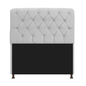 Cabeceira Estofada Lady 195cm Solteiro c/ Capitone Corano