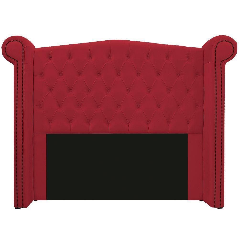 Cabeceira Estofada Veneza 195 Cm King Size Suede
