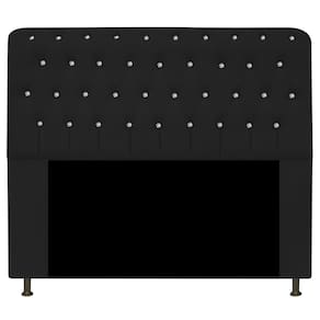 Cabeceira Estofada Lady Com Strass 195cm Queen Size Corano