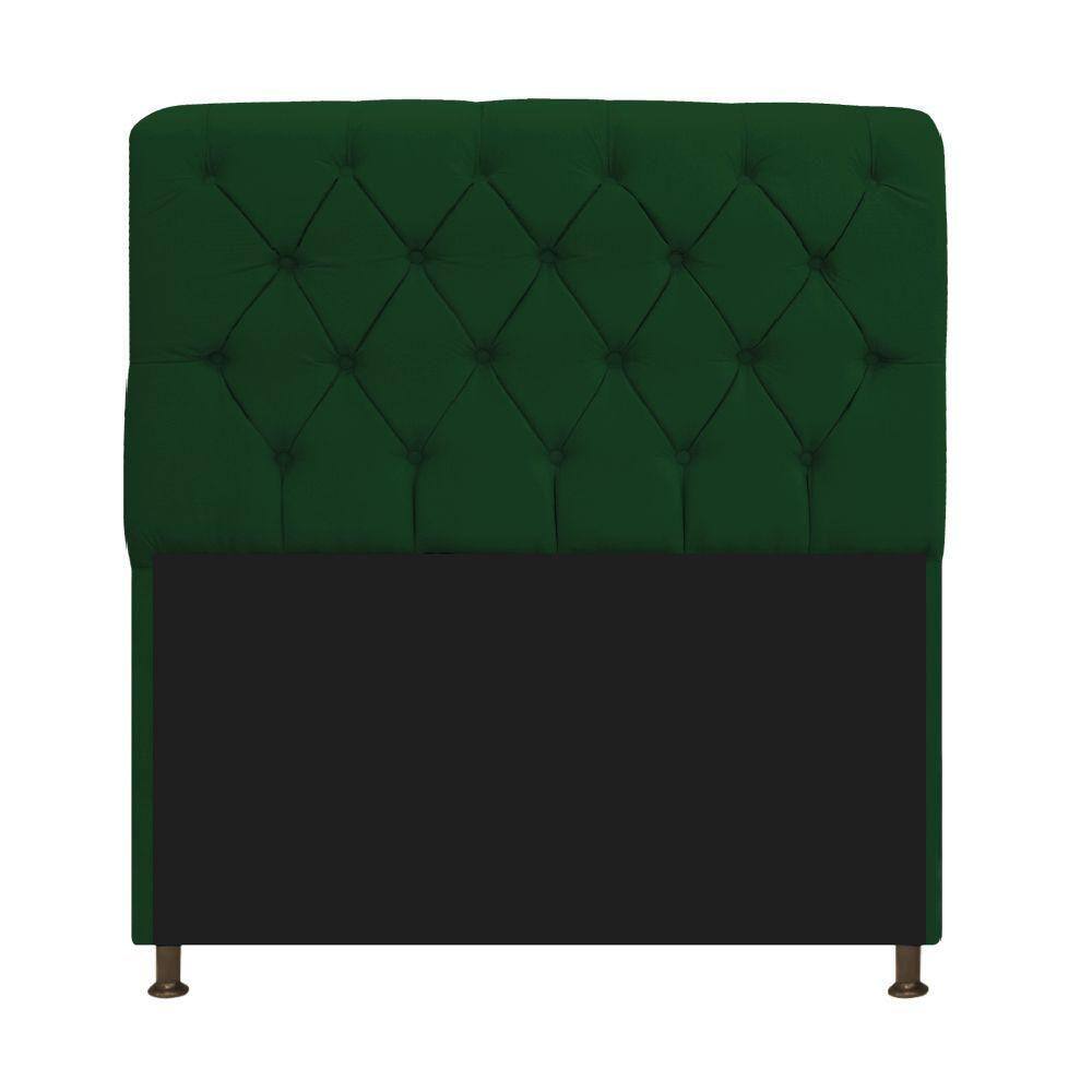 Cabeceira Estofada Lady 160cm Solteiro c/ Capitone Suede