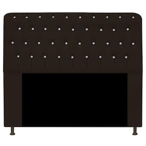 Cabeceira Estofada Lady Com Strass 140cm Queen Size Corano